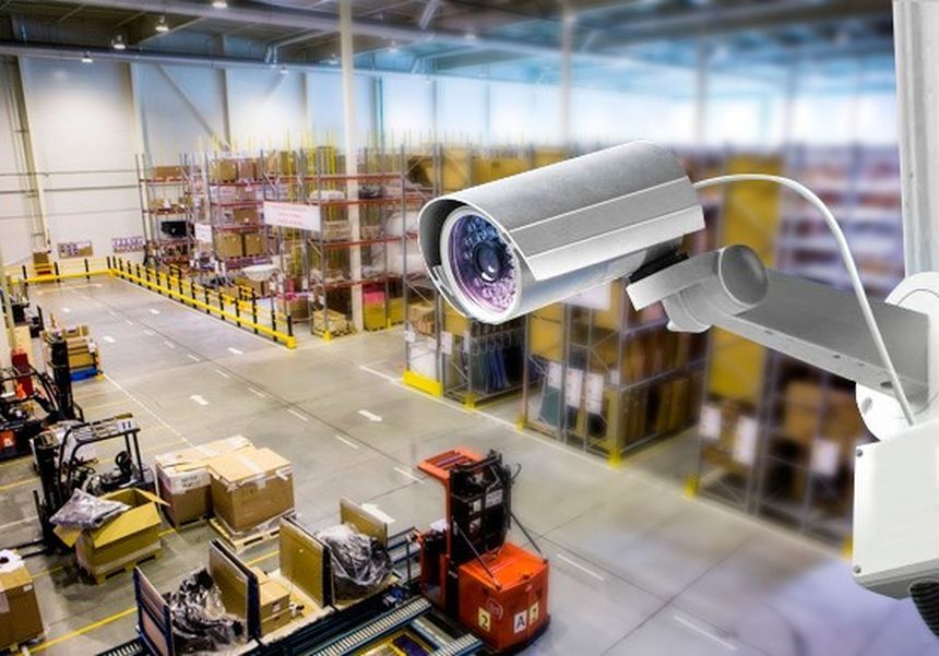 Видеонаблюдение склада
